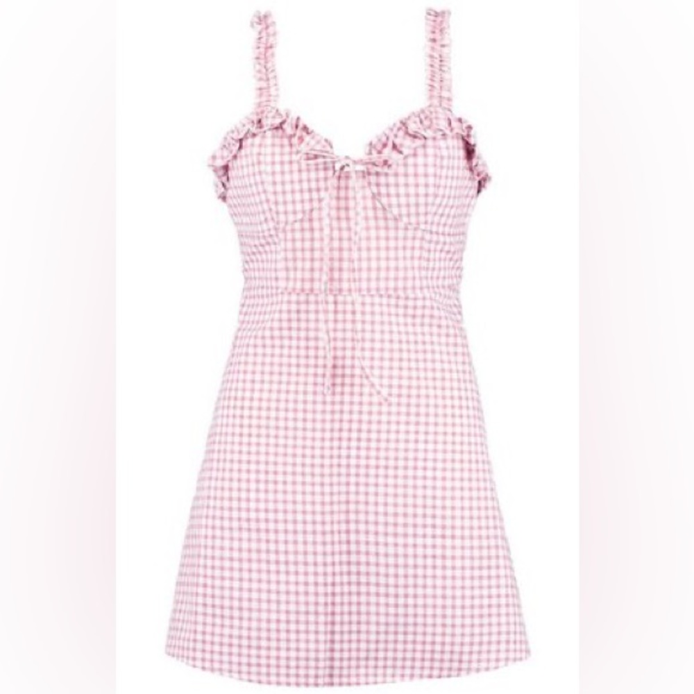 🍓 Gingham Cottagecore Dress 🍓